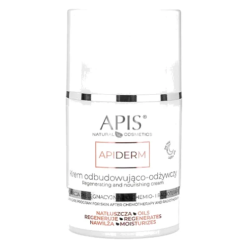 Apis APIDERM Krem odbudowująco-odżywczy na noc / 50 ml Kremy do twarzy Damski