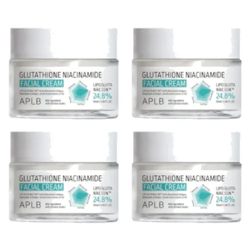 APLB - Glutathione Niacinamide Facial Cream - 55ml (4szt.) Set