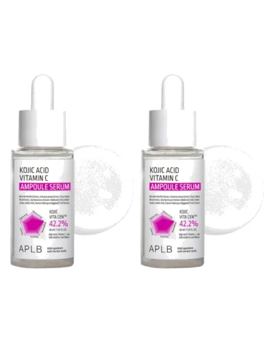 APLB - Kojic Acid Vitamin C Ampoule Serum - 40ml (2szt.) Set