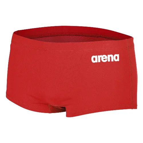 Arena Zwemboxer Low Waist Team Solid Rood