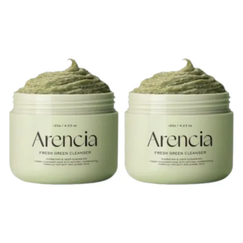 Arencia - Fresh Green Rice Mochi Cleanser - 120g (2szt.) Set
