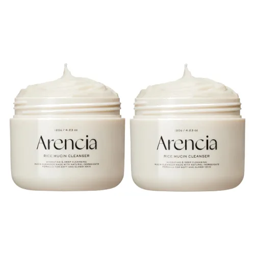 Arencia - Fresh Rice Mucin Cleanser - 120g (2szt.) Set