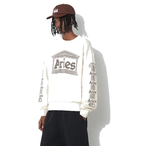 Aries bluza bawełniana Ancient Column Sweat