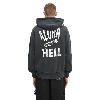 Aries bluza bawełniana Faded Aloha From Hell Hoodie