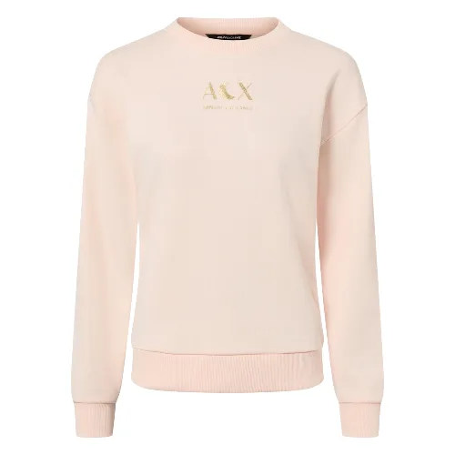 Armani Exchange Bluza Kobiety Bawełna różowy