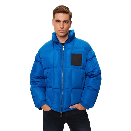 Armani Exchange Kurtka puchowa 6DZB21 ZN4XZ 15DS Niebieski Regular Fit
