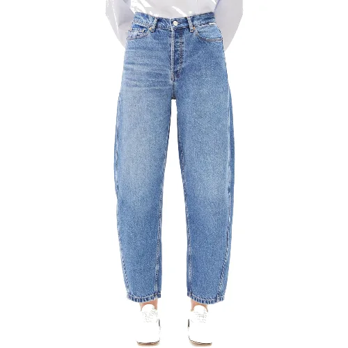 ARMEDANGELS Dżinsy - Baarly Barrel Kobiety Bawełna niebieski