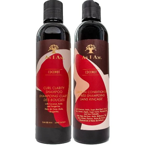 As I Am Coconut Cleanse & Condition Duo