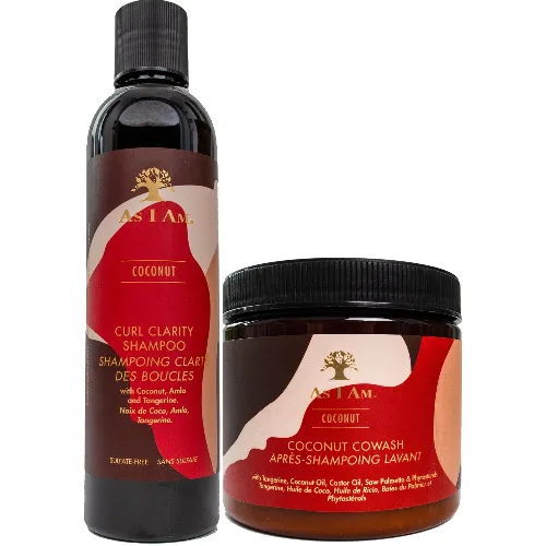 As I Am Coconut Cleanse & Cowash Duo