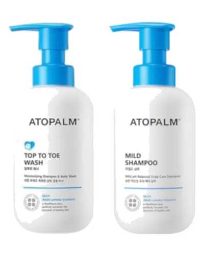 Atopalm - Mild Shampoo - 300ml + Top to Toe Wash - 300ml