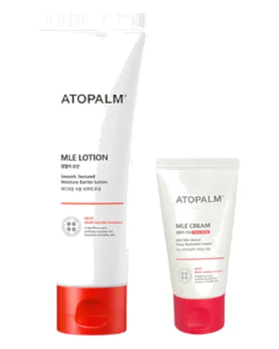 Atopalm - MLE Cream - 65ml + MLE Lotion - 120ml Tube Set