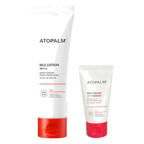 Atopalm - MLE Cream - 65ml + MLE Lotion - 120ml Tube Set