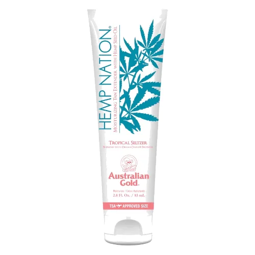 Australian Gold Hemp Nation Tropical Seltzer- balsam Travel Size (tubka 83 ml) Po opalaniu
