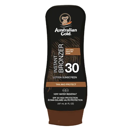 Australian Gold SPF 30 Lotion - balsam do opalania z bronzerem Ochrona przeciwsłoneczna 237 ml