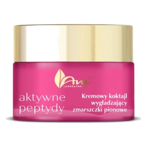 AVA Laboratorium Aktywne Peptydy Kremowy Koktajl Wygładzający Zmarszczki Pionowe 50ml