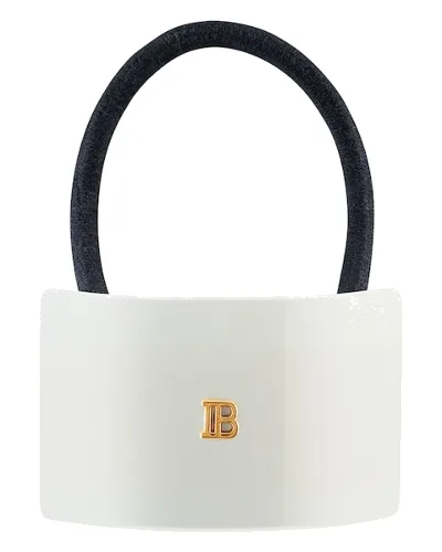 Balmain Hair Couture BHC Gumka do włosów Biała Gumki do włosów 1 ct