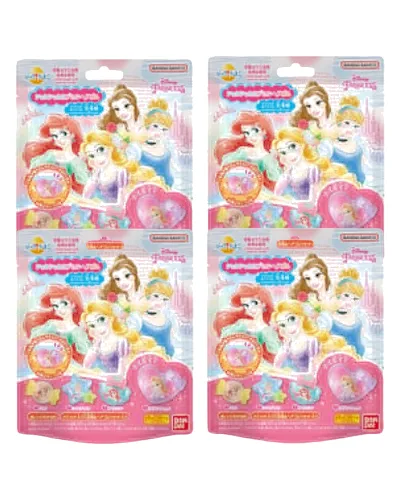 Bandai - Disney Princess Hair Band Bath Ball - 1 szt. (4szt.) Set"