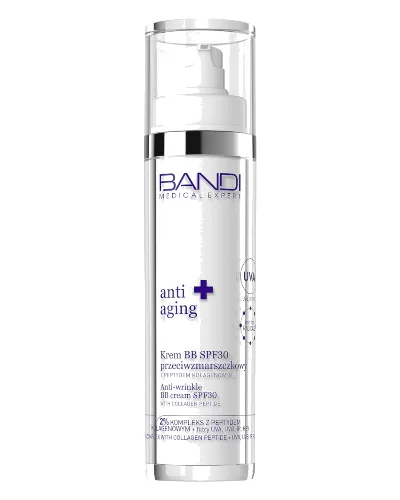 Bandi Medical Expert Anti Aging Krem BB przeciwzmarszczkowy z peptydem kolagenowym SPF30