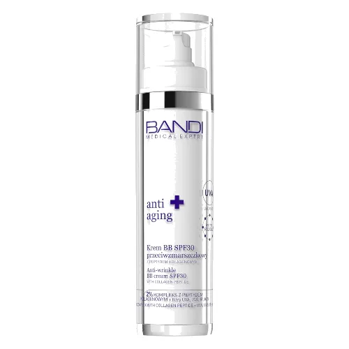 Bandi Medical Expert Anti Aging Krem BB przeciwzmarszczkowy z peptydem kolagenowym SPF30