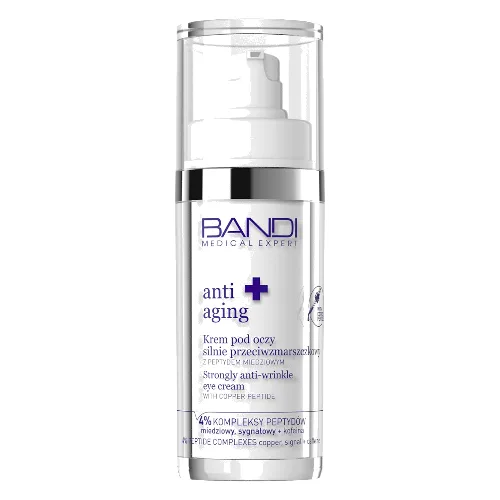 Bandi Medical Expert Anti Aging Krem pod oczy silnie przeciwzmarszczkowy z peptydem miedziowym