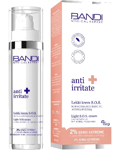 Bandi Medical Expert Anti Irritate Lekki krem S.O.S. wzmacniający barierę hydrolipidową