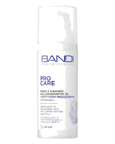 Bandi Pro Care Krem z kwasem hialuronowym 7D i peptydem miedziowym