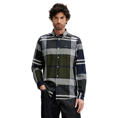 Barbour koszula męska bawełniana DUNOON