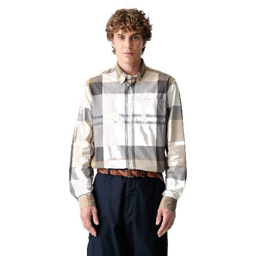 Barbour koszula męska bawełniana Harris Tailored Shirt