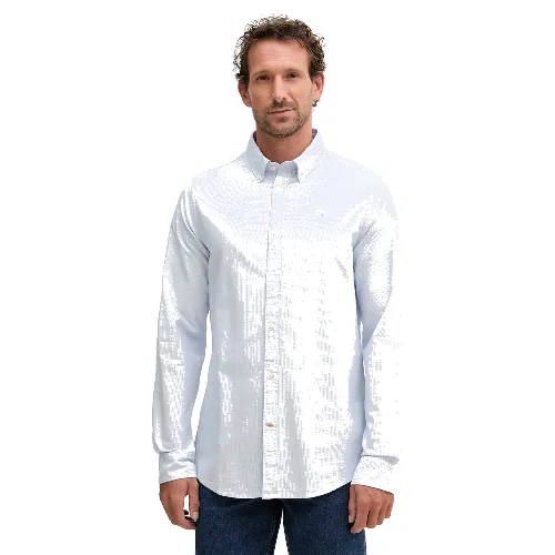 Barbour koszula męska bawełniana Striped Oxtown Tailored Shirt