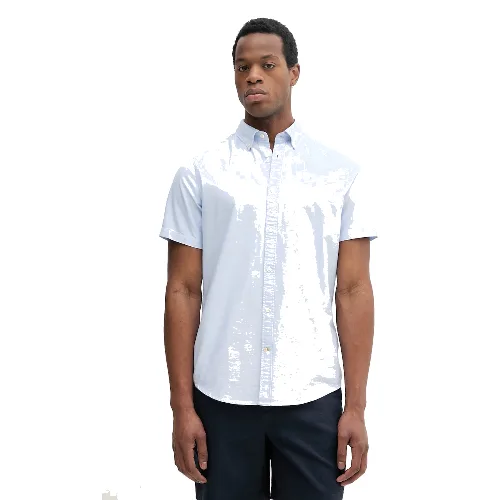 Barbour koszula oxford męska bawełniana Oxtown S/S Tailored Shirt