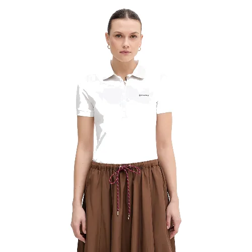 Barbour polo damskie bawełniane z elastanem