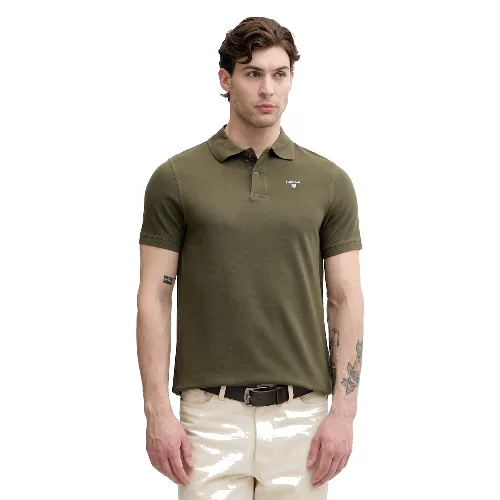 Barbour polo męskie bawełniane