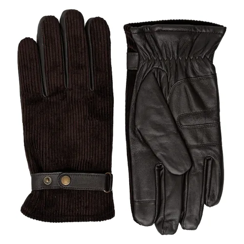 Barbour rękawiczki skórzane