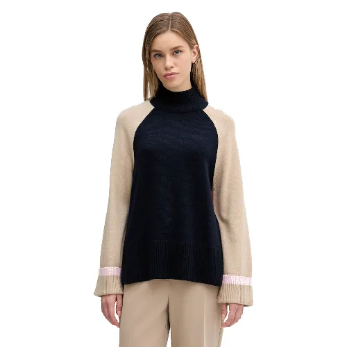 Barbour sweter z dodatkiem wełny Wren