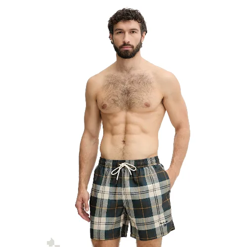 Barbour szorty kąpielowe męskie Staple Tartan Swim Short