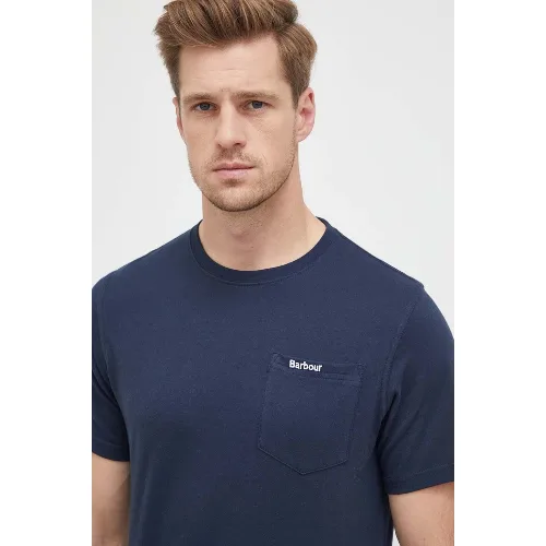Barbour t-shirt bawełniany
