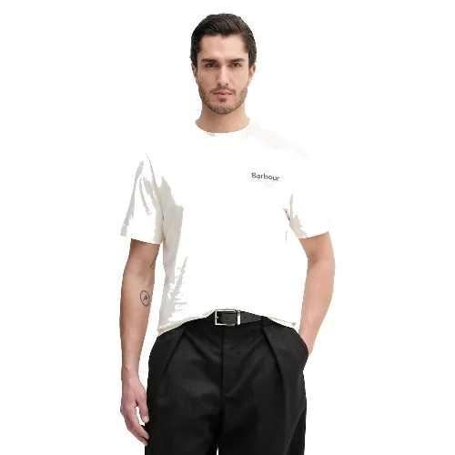 Barbour t-shirt bawełniany
