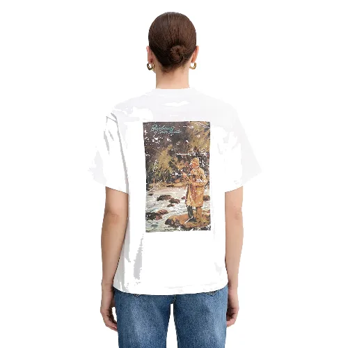 Barbour t-shirt bawełniany Kirby