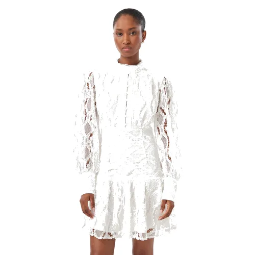 Bardot Sukienka koktajlowa Remy 54824DB3 Biały Regular Fit