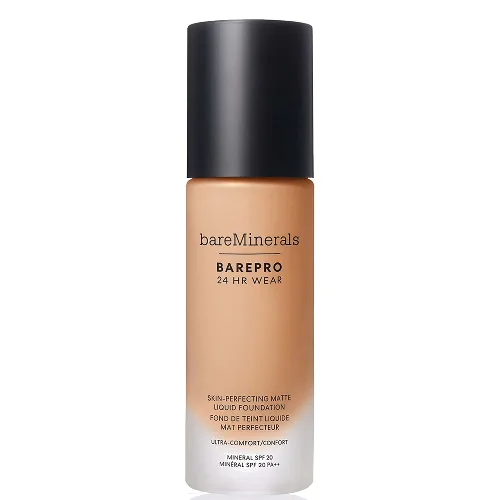bareMinerals Barepro 24Hr Matte Comfort Liquid Foundation Mineral Spf20 30ml (various shades) - Light 22 Warm