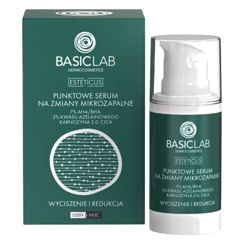 BasicLab Serum Punktowe na Zmiany Mikrozapalne 15ml