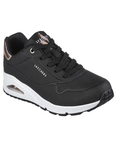 Baskets Skechers UNO - GOLDEN AIR Noir