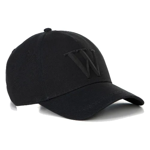 Bawełniana czapka z daszkiem unisex czarna