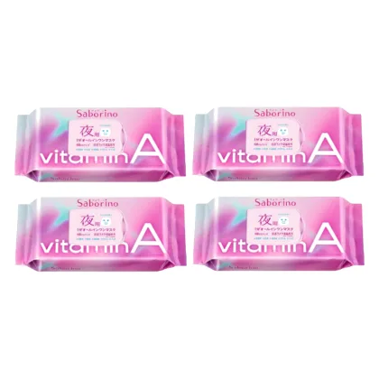 BCL - Saborino Good Night Mask - 30 szt. - Vitamin A (4szt.) Set