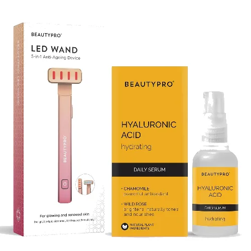 BEAUTYPRO LED Wand + Serum Bundle