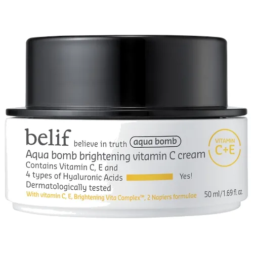 belif Aqua Bomb Brightening Vitamin C Cream Kremy do twarzy 50 ml