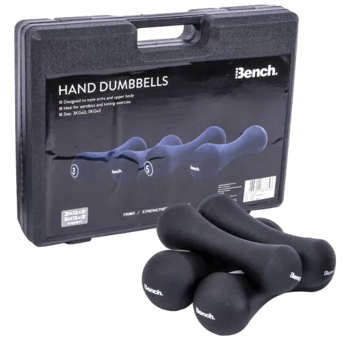 Bench Zestaw hantli w walizce 2 x 3kg i 2 x 5kg BS2306
