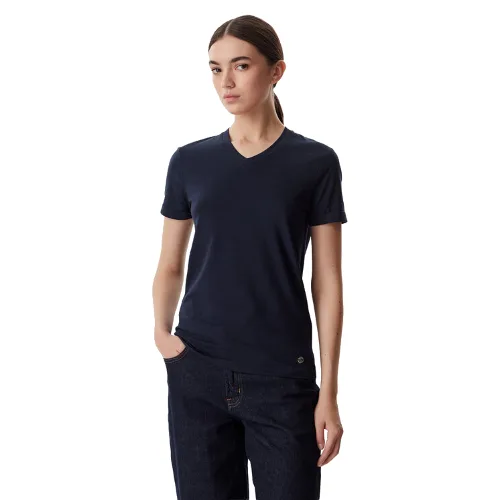 Beverly Hills Polo Club T-Shirt W126-BHLTS-1029-19X Granatowy Regular Fit