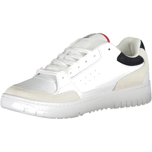 BIAŁY MĘSKIE BUTY SPORTOWE TOMMY HILFIGER
