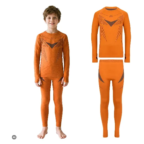 Bielizna termoaktywna dla dzieci KADVA ALPINESTEP THERMO LIGHT PLUS JR SET